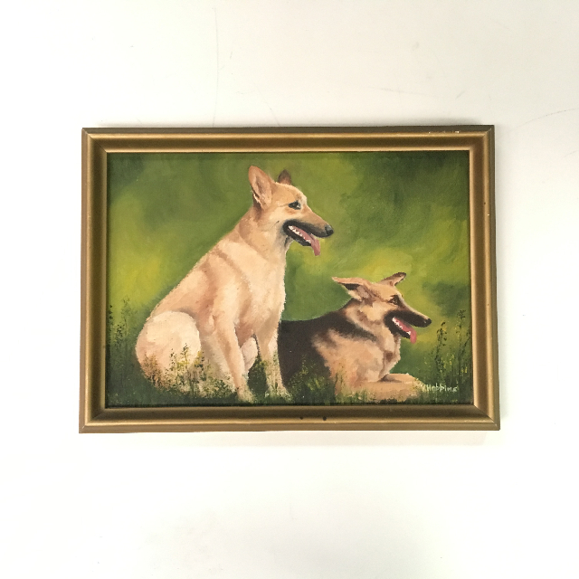 ARTWORK, Portrait Dog (Small) - German Shepherds